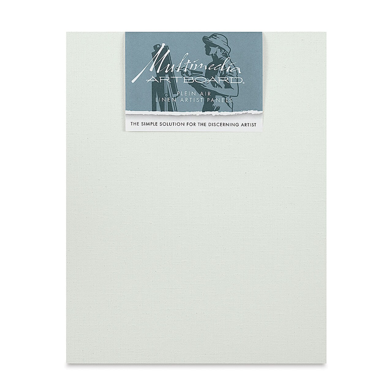 Multimedia Artboard Plein Air Claessens Linen Artist Panel - 11" x 14", 15 DP, Pkg of 3
